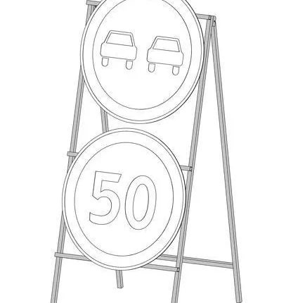 Фото №0 Опоры для знаков дорожного движения