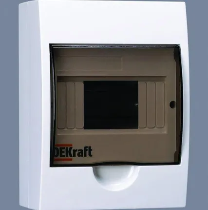 Фото №0 Корпус пластиковый навесной 6мод. ЩРН-П-6 20х15х10 IP41 SchE 31009DEK