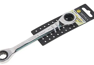 фото Ключ накидной 13х14мм трещоточный ЭВРИКА 71314