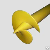 фото Сваи винтовые литые