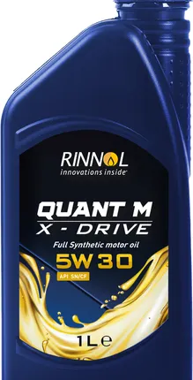 Фото №0 Масло моторное синт. RINNOL QUANT М X-DRIVE 5W-30 (e1L)
