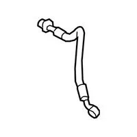 фото HYUNDAI/KIA Шланг тормозной задний левый Santa FE CM/Sorento XM ор 587372B010