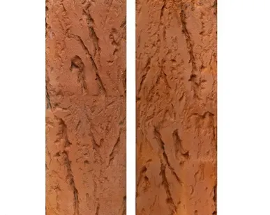 фото Кирпич лицевой керамический «Красный» «Глубокий Рустик» пустотелый утолщенный