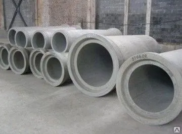 фото Железобетонная труба безнапорная раструбная Т 120.50-3 (вибр.)