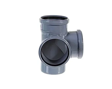 фото Крестовина двухплоскостная 110/110/110 (87°) для внутренней канализации Ostendorf