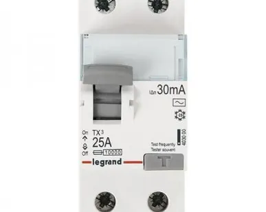 фото УЗО 2Р 25А 30мА TX3 Legrand