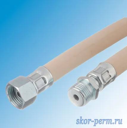 Фото №1 Подводка резиновая газ-вода г/ш 4,0 м