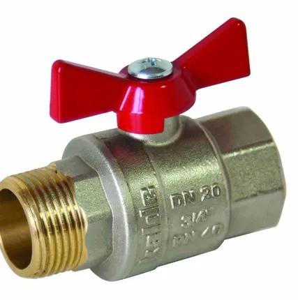 Фото №0 Кран шаровый 11Б27п1 вода Ду40 Ру16 (Галлоп)