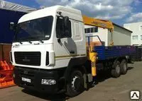 фото КМУ МАЗ 6312В9-479-012 с КМУ SOOSAN 746 L борт. саль 6,5 м