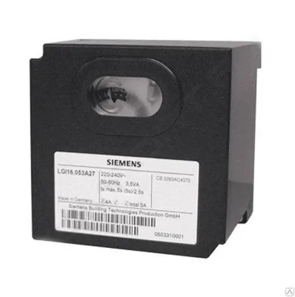 Фото №0 Контроллеры, автоматы-менеджеры горения Siemens для горелок