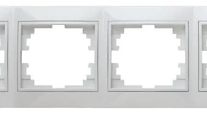 Фото №2 Рамка 4-м СП Plano 1-504-01 гор. бел. Intro Б0027629