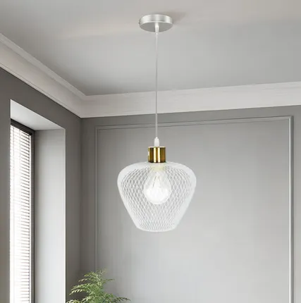 Фото №0 Светильник подвесной Brilliant light XA3267-1 Е27, белый