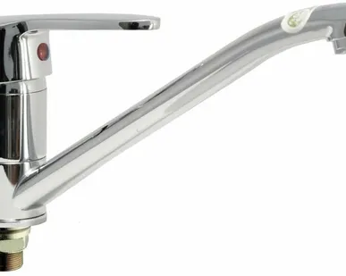 фото Смеситель для мойки Juguni JGN0310 литой поворотный излив 250 мм, картридж 35 мм 0402.602А