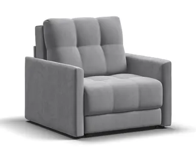 фото Кресло-кровать BOSS LOFT велюр Monolit сталь