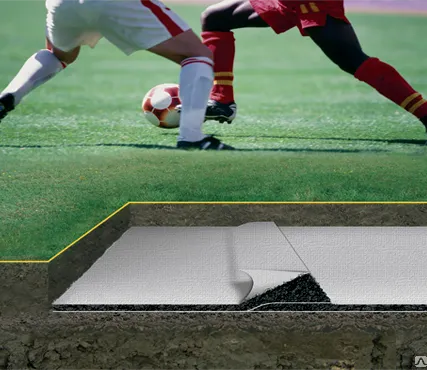 Фото №0 Геомат  QDrain ZW8 WP FOOTBAll 75 10F 2*…