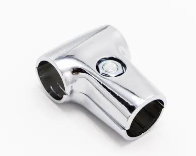 фото Соединитель для 2-х труб d=25мм Т-образный, хром