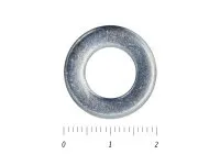 фото Шайба обычная,цинк DIN125 м10 (50шт)