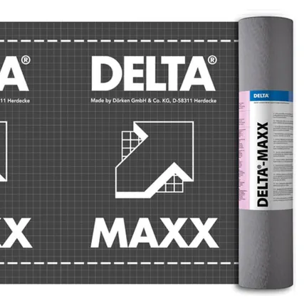 Фото №0 Мембрана Dorken Диффузионная DELTA-MAXX, 50х1.5 м, 190г/м2