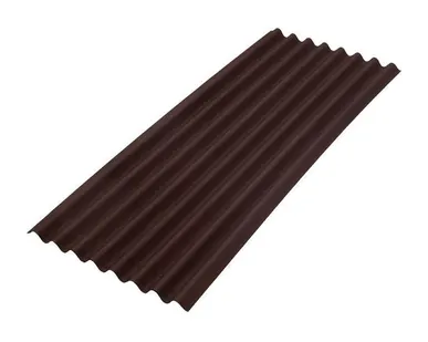 фото Лист Ондулин Смарт 950х1950 мм коричневый