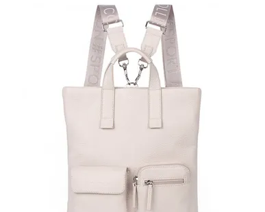 фото Бежевая сумка-рюкзак Торболе Сити TJ COLLECTION YH 8339913 BGI