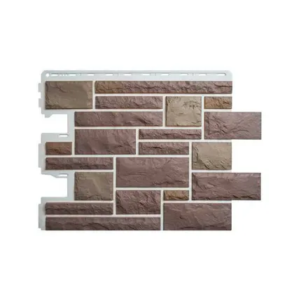 Фото №0 Фасадная панель (АП) "КАМЕНЬ ПРАЖСКИЙ" (03) 795*591 мм (раб.размер 673*560)