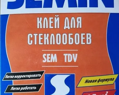 фото Клей сухой для стеклообоев Семин Сем ТДВ (0.35кг)