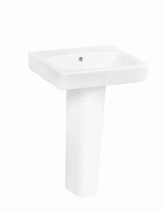 Фото №0 Умывальник с колонной Сантек НЕО 60 см 1.wh30.2.186+1.WH11.0.595