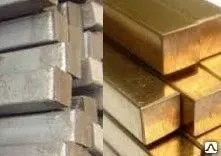 фото Квадрат бронзовый 8.5x8.5 БрАЖ9-4 по ГОСТ 1628-78