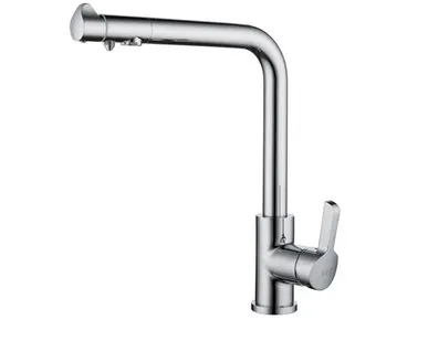 фото Смеситель для кухни D&K Rhein Schiller с подключением к фильтру
