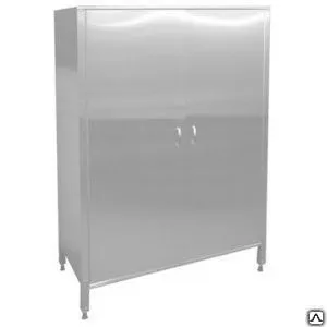 Фото №0 Шкаф для инвентаря из оцинкованной стали ДубльИ 800х400х1800