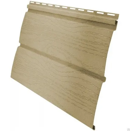 Фото №0 Блок-хаус GL Amerika D4,8, ширина 244 мм., длина 3 м, ванильный