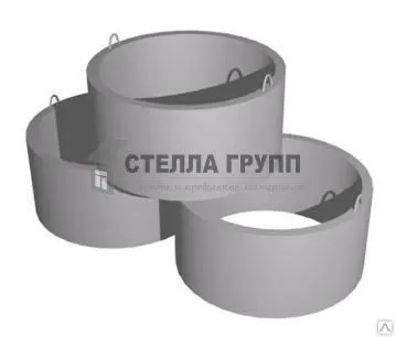 Фото №0 Кольцо колодца стеновое КС 10-9