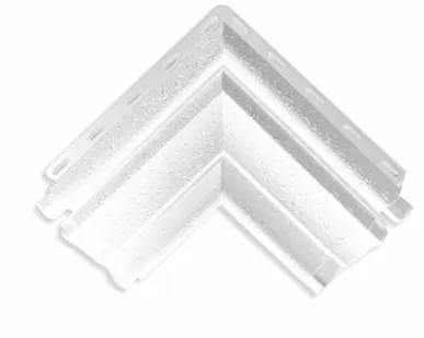 фото Угол наличника (АП) "МОДЕРН" Белый 280*280 мм