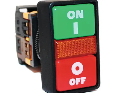фото Кнопка PPBB-30N I-O неон,1з1р IEK