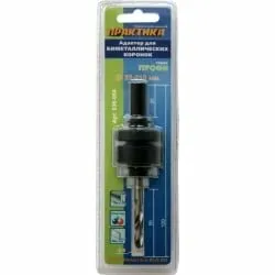 фото Адаптер ПРАКТИКА держатель для BIM коронок 32-210мм, 5/8"-18UNF