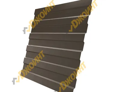 фото Профнастил С-10 0,5 PurAge полиуретан RR 32 темно-коричневый