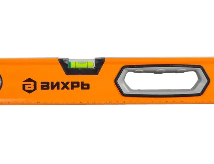 Фото №0 Уровень алюминиевый «Усиленный» 600мм 3 глазка фрезерованный Вихрь