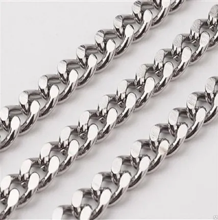 Фото №0 Цепь нержавеющая 1,5х12 мм А4 DIN 763