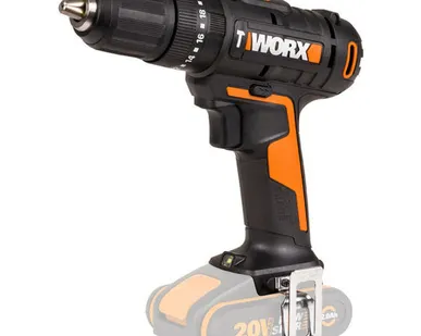 фото дрель-шуруповерт ударная WORX WX370.9 50Нм 20В Li-Ion без АКБ и ЗУ