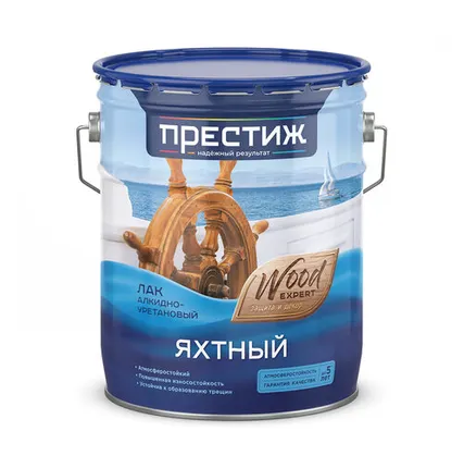 Фото №0 Лак яхтный глянцевый Престиж, 10 Л