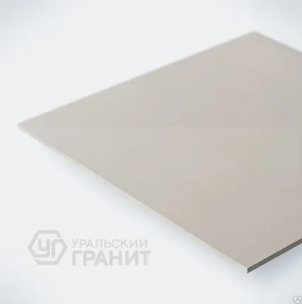 Фото №0 У100ПR Молочный керамогранит (600х600x10) Полированный