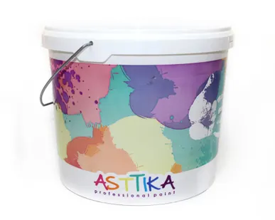 фото Шпатлёвка акриловая, фасадная,
противоусадочная «Asttika»