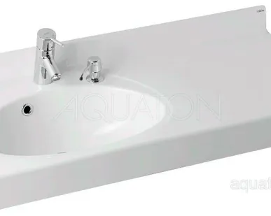фото Раковина Акватон Отель 3/100 1A70073NOT01L левая