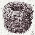 Фото №0 Проволока колючая одноосновная оцинкованная