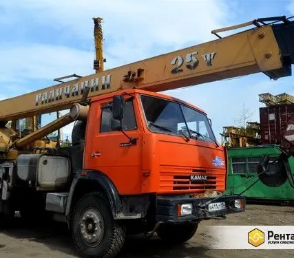 Фото №0 Аренда автокрана Галичанин 25 тонн