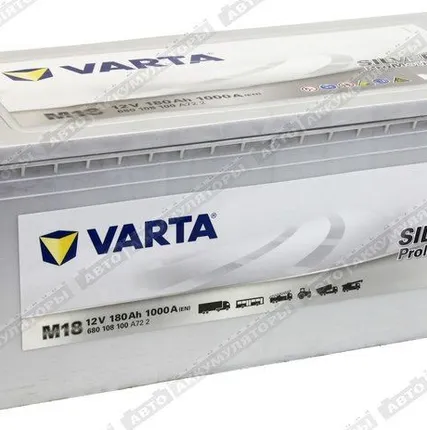 Фото №0 Аккумулятор 180 - 6СТ АПЗ Варта ПРО мотив Сильвер о.п (680108100 (М18))
