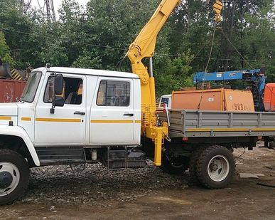 фото Монтаж КМУ (крано-манипуляторных установок)