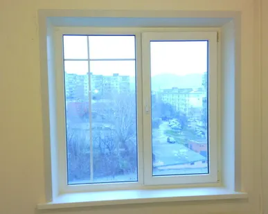 фото Установка окон, отделка откосов.