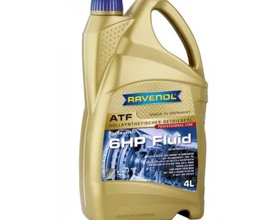 фото Синтетическая трансмиссионная гидрав. жидкость Ravenol ATF 6 HP Fluid 4л.