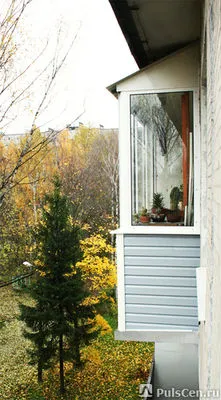 Фото №0 Лоджия из алюминия